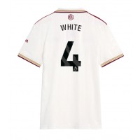 Stroje piłkarskie Arsenal Ben White #4 Koszulka Trzeciej dla damskie 2025-26 Krótki Rękaw